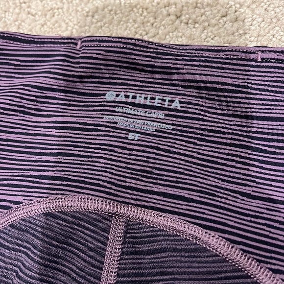 Athleta striped capri leggings - Picture 5 of 7